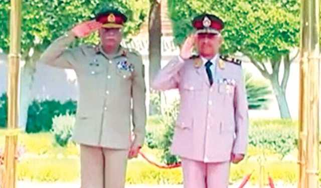 جنرل ساحر شمشاد کا دورہ مصر: صدر،  اعلیٰ حکام سے دفاعی تعاون پر تبادلہ خیال