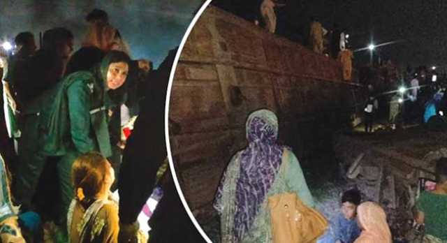 لاہور سے پنڈی جانے والی ٹرین کالا شاہ کاکو میں پٹڑی سے اتر گئی،  30 مسافر زخمی