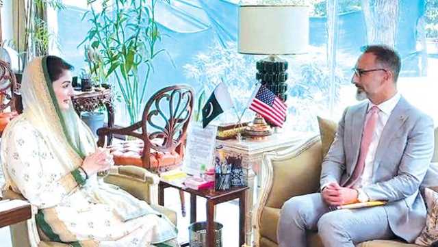 مریم نواز سے نئے امریکی قونصل جنرل کی ملاقات، تجارتی تعلقات، تعلیمی امور پر تبادلہ خیال