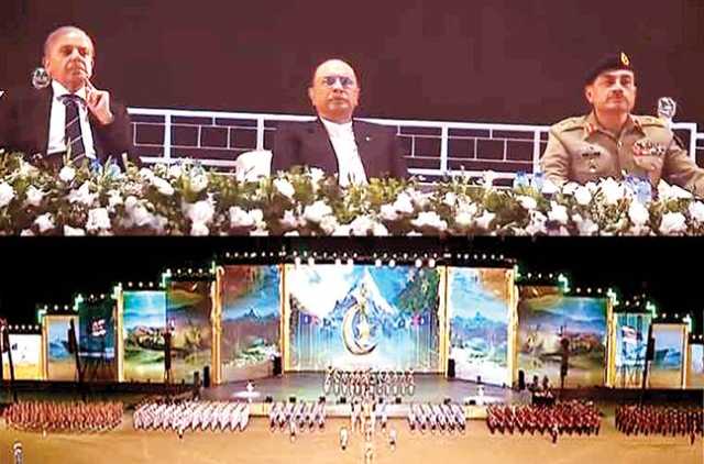 آرمی راکٹ فورس کمانڈ بنانے کا اعلان: سیاسی جماعتوں کو میثاق پاکستان کی دعوت دیتا ہوں، وزیراعظم: یوم آزادی، معرکہ حق کی فتح کے جشن کی تقریب، صدر، فیلڈ مارشل کی بھی شرکت
