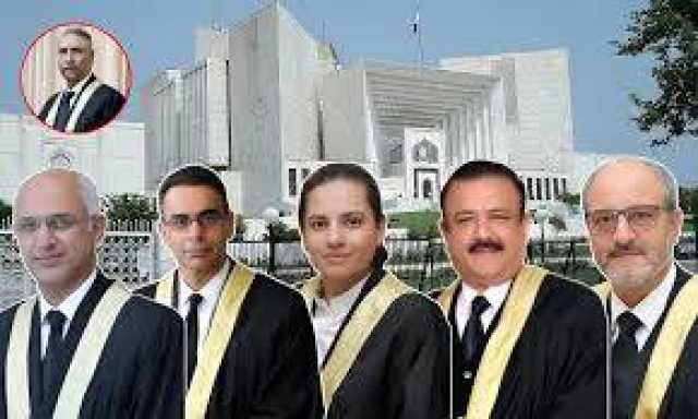 سپریم کورٹ نے اسلام آباد ہائیکورٹ کے 5ججز کی درخواستیں اعتراض لگا کر واپس کردیں 