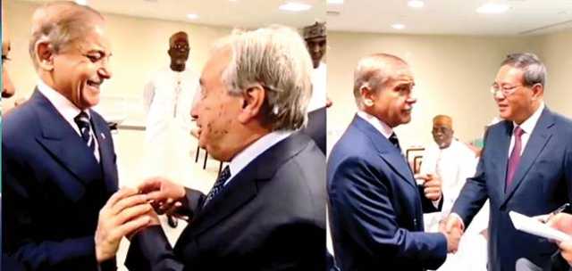 آئی ایم ایف جائزے میں سیلاب کے اثرات کو بھی شامل کرے، قرض مسئلہ کا حل نہیں، پاکستان موسمیاتی تبدیلیوں سے شدید ترین متاثر: شہباز شریف