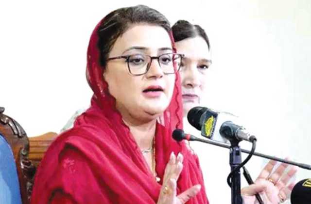 سندھ پہلے اپنی گندم کی ضرورت پوری کرے، پھر پنجاب کے کسانوں سے اظہار دکھ: عظمیٰ بخاری