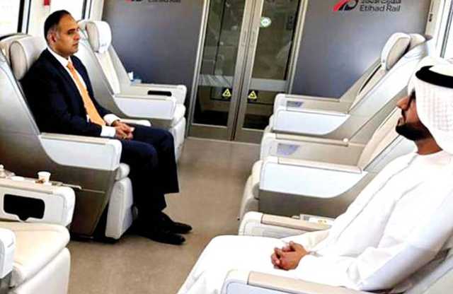 پاکستان، امارات کے درمیان جدید ریلوے، علاقائی رابطے کیلئے شراکت داری بڑھانے پر اتفاق