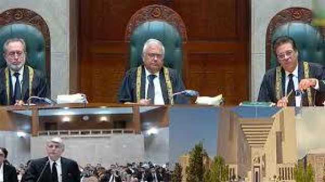 26ویں ترمیم کیس : ہم حلف کے پابند‘ قوم کو جوابدہ ‘ ثابت کریں آئینی بنچ مقدمہ سننت کا اہل نہیں : جسٹس امین الدین 