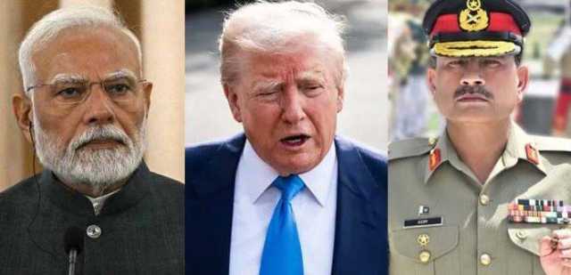 ٹر مپ ماضی میں مودی کے قریب اب فیلڈ مارشل کے گرویدہ : امریکی چینل 