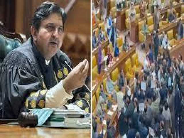پنجاب اسمبلی محکمہ ہائوسنگ حکام کی عدم موجودگی پر سپیکر ‘ اپوزیشن کا احتجاج 