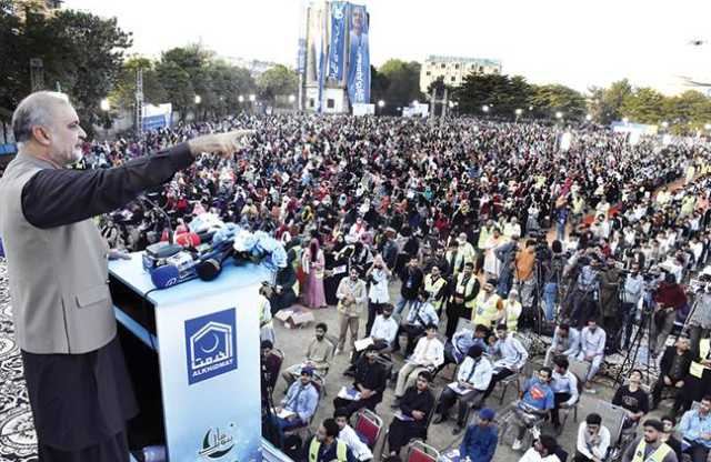 اسرائیل کو تسلیم کرنے کی سازش کو کامیاب نہیں ہونے دینگے: حافظ نعیم