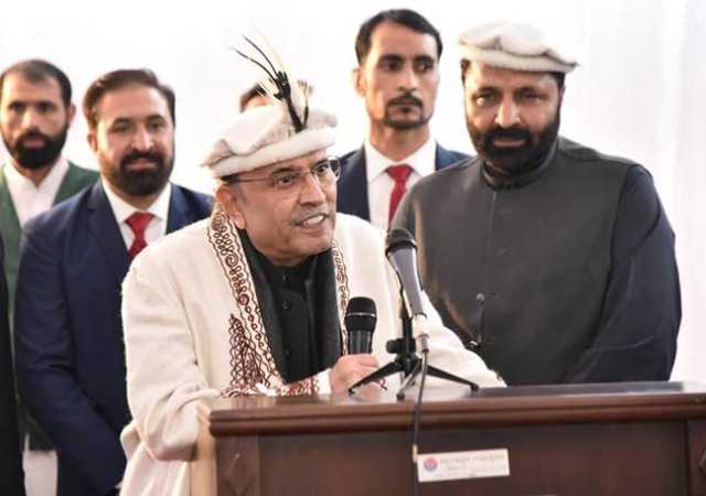 فیلڈ مارشل کو سلام، گلگت بلتستان کو ترقی کے تمام مواقع دیئے جائینگے: صدر زرداری