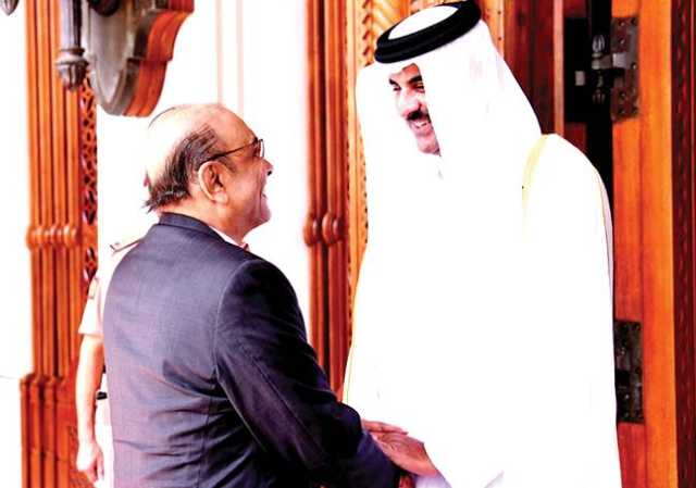 زرداری کی امیر قطر، چینی نائب صدر سے ملاقاتیں،  پاکستان، سعودیہ دفاعی معاہدہ خوش آئند: شیخ تمیم