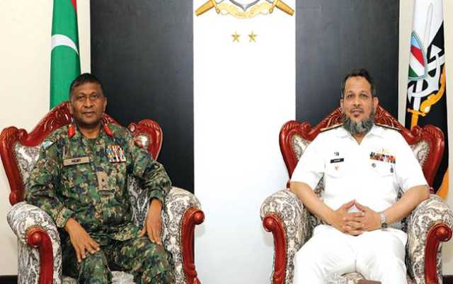 پاک بحریہ کے جہاز سیف کا دورہ، مالدیپ کے حکام کا پرتپاک استقبال