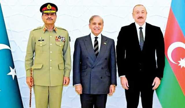 وزیراعظم کی آذربائیجان کے صدر سے ملاقات، سرمایہ کاری میں تعاون مضبوط بنانے پر اتفاق