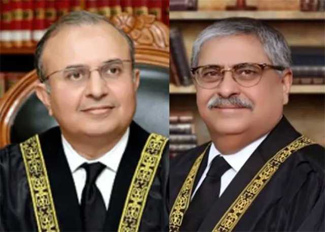 جسٹس منصور، جسٹس اطہر مستعفی: چیف جسٹس نے 27ویں ترمیم پر فل کورٹ اجلاس آج بلا لیا