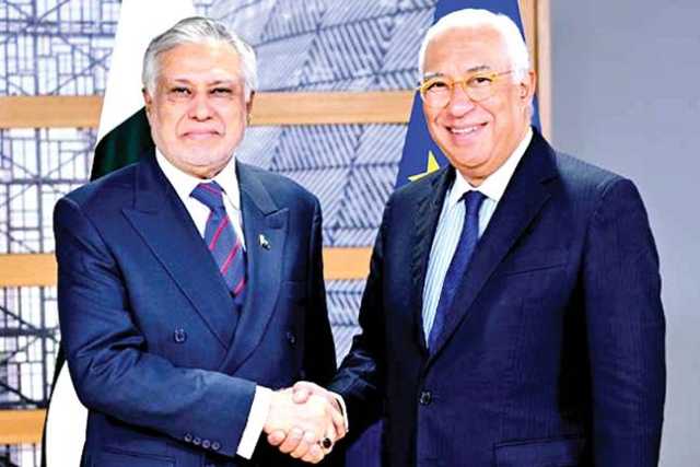 اسحاق ڈار کی یورپین کونسل کے صدر سے ملاقات، شراکت داری مزید مضبوط بنانے پر اتفاق