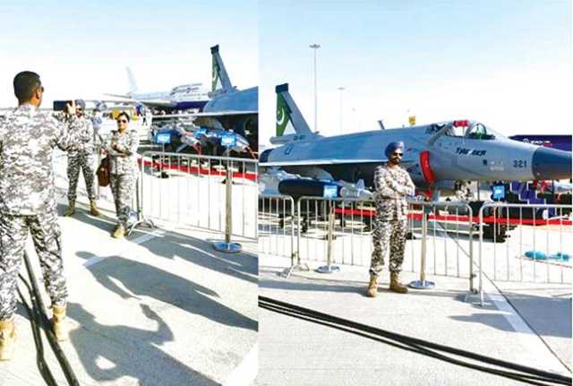 دبئی ائیر شو، جے ایف 17 تھنڈر مرکز نگاہ، فروخت کا سمجھوتہ: بھارتی اہلکار ساتھ تصاویر بنواتے رہے: سربراہ فضائیہ کی ملاقاتیں