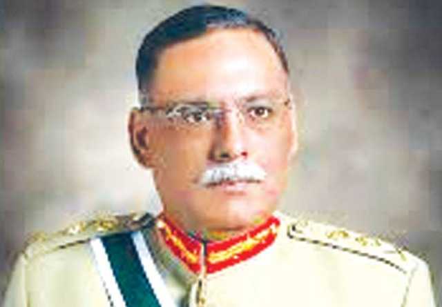 جنرل ساحر شمشاد کا نیول ہیڈ کوارٹرز کا الوداعی دورہ، جنگی تیاریوں کی ستائش 