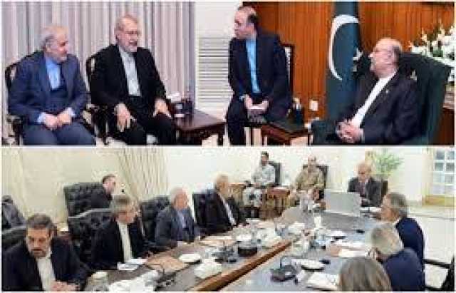پاکستان  کی جیت  ہماری  فتح  ، علی لاریجانی : صدر ، وزیراعظم  سے ملاقاتیں 