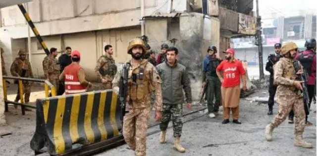 ایف سی ہیڈ کوارٹرز خودکش دھماکہ، تینوں حملہ آوروں کے افغان شہری ہونے کی تصدیق  