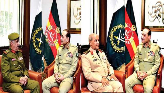 فیلڈ مارشل سے سعودی، بحرینی کمانڈرز کی ملاقاتیں، دفاعی تعاون، پیشہ وارانہ امور پر تبادلہ خیال