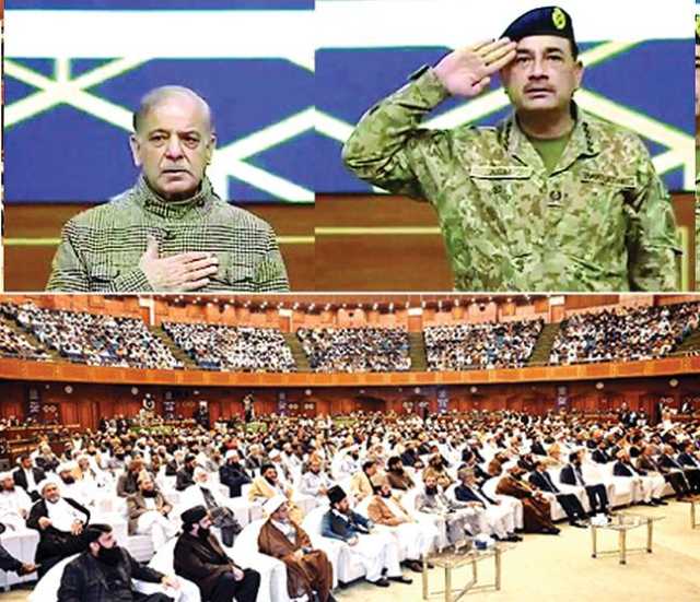 دشمن کو چھپ کر نہیں للکار کر مارتے ہیں، دہشت گردی پاکستان نہیں بھارت کا وطیرہ: فیلڈ مارشل