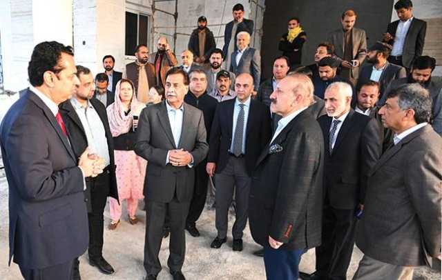 سپیکر قومی اسمبلی کاپارلیمنٹ لاجز کا دورہ ، تعمیراتی منصوبے پر پیش رفت کا جائزہ