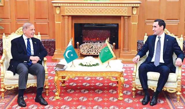 ہماری بندرگاہیں استعمال کر سکتے ہیں، شہباز شریف: ترکمانستان کے صدر سے ملاقات