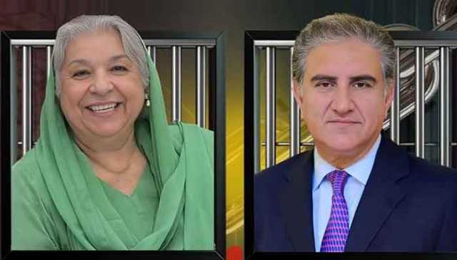 شاہ محمود قریشی دونوں مقدمات سے بری، یاسمین راشد اور اعجاز چوہدری کو 10، 10 سال قید