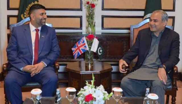 برطانیہ کیساتھ باہمی مفاد کے شعبوں میں تعاون کو مزید فروغ دینا چاہتے ہیں: محسن نقوی