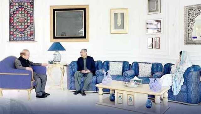 وزیر داخلہ محسن نقوی کی نواز شریف اور مریم نواز سے ملاقات