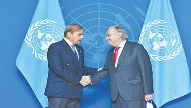 وزیراعظم اورسیکرٹری جنرل یواین کاٹیلی فونک رابطہ، جنوبی ایشیاء کی موجودہ سکیورٹی صورتحال پر تبادلہ خیال