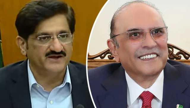 صدر آصف زرداری سے وزیراعلیٰ سندھ مراد علی شاہ کی ملاقات