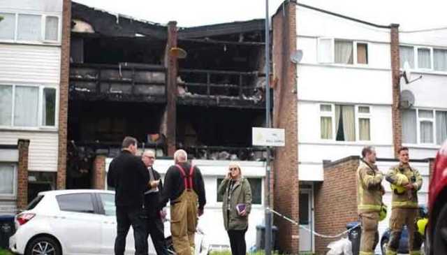 لندن، گھر کو آگ لگنے سے برٹش پاکستانی خاندان کے 4 افراد جاں بحق
