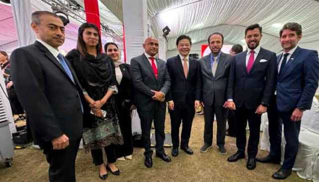 سنگاپور ،پاکستانی ہائی کمشنر کی وزیراعظم لارنس وونگ کی حلف برداری کی تقریب میں شرکت