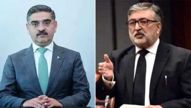 سینیٹ اجلاس: انوارالحق کاکڑ اور کامران مرتضیٰ میں  تلخ کلامی