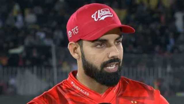 لاہور کا وینیو اور لاہور کی ٹیم ہم پر بھاری رہی ، شاداب خان