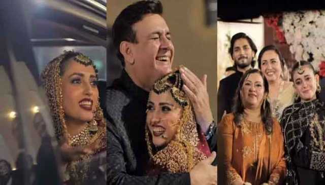 شہود علوی نے اپنی دوسری بیٹی رخصت کر دی