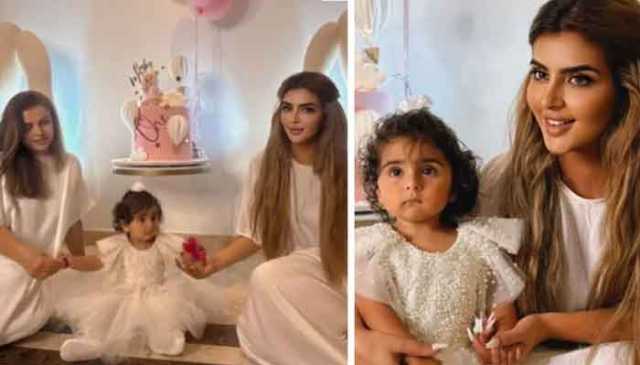 اماراتی شہزادی شیخہ مہرہ نے بیٹی کی سالگرہ سے تصویریں شیئر کر دیں