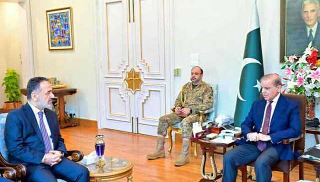 پاک فوج نے دشمن کو منہ توڑ جواب دیا، وزیراعظم سے ترکیہ کے سفیر کی ملاقات