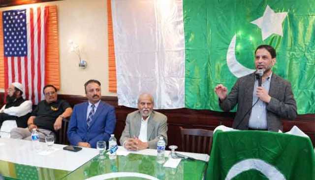 شکاگو میں مقیم پاکستانی کمیونٹی نے یوم معرکہ حق منایا