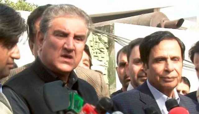 پرویز الہٰی کی لاہور میں شاہ محمود سے ملاقات