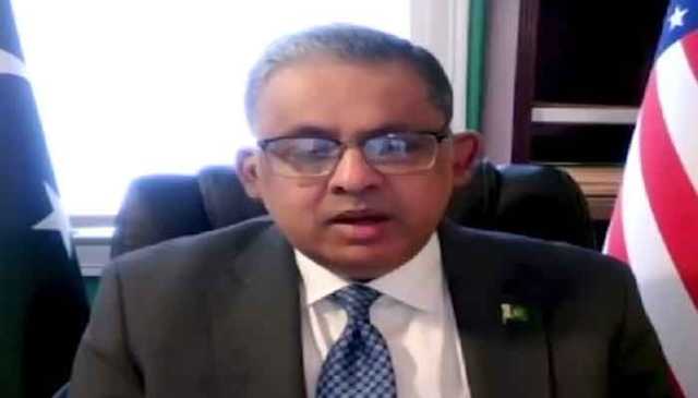 سفیر پاکستان رضوان سعید شیخ کی معروف امریکی تھنک ٹینک نمائندگان کو پہلگام واقعے اور پاک بھارت کشیدہ صورتحال پر بریفنگ ⁠