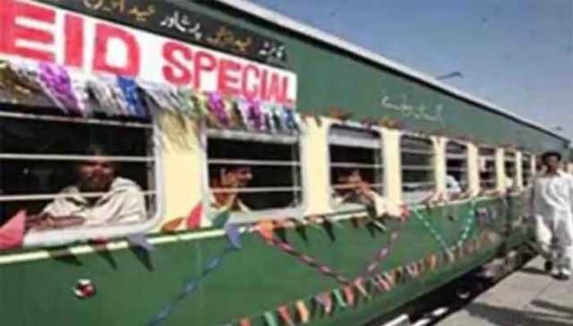 عید پر ریلوے کا بڑا اقدام، پانچ اسپیشل ٹرینیں چلانے کا فیصلہ