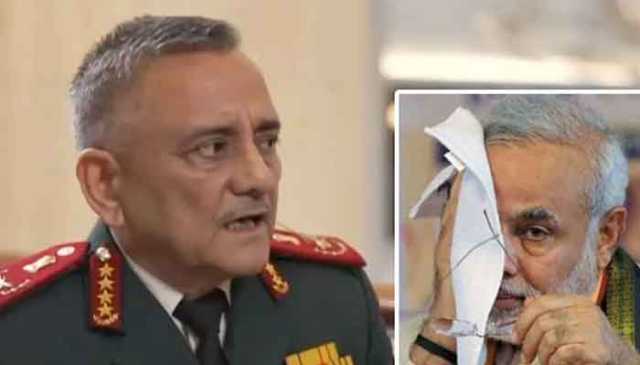 جنرل انیل چوہان کے اعترافِ شکست نے مودی سرکار کے سامنے سوالات کا پہاڑ کھڑا کردیا