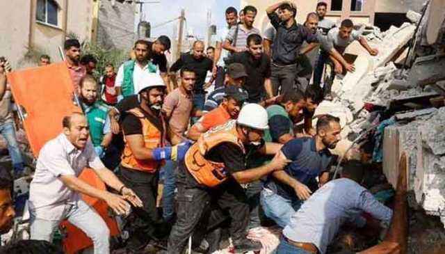 اسرائیلی فورسز کی خوراک کے متلاشی افراد پر گولہ باری، مزید 65 فلسطینی شہید