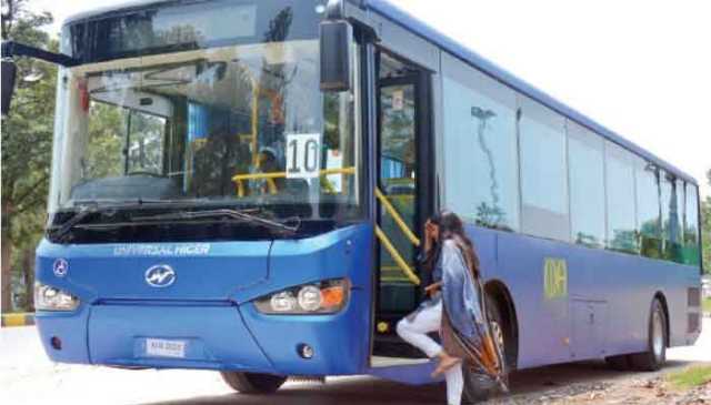 سی ڈی اے انتظامیہ نے میٹرو بس سروسز کے کرایوں میں اضافہ واپس لے لیا