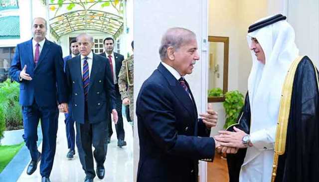 وزیراعظم شہباز شریف کی سعودی اور قطری سفرا سے ملاقات، مشرق وسطیٰ کی صورتحال پر تبادلہ خیال
