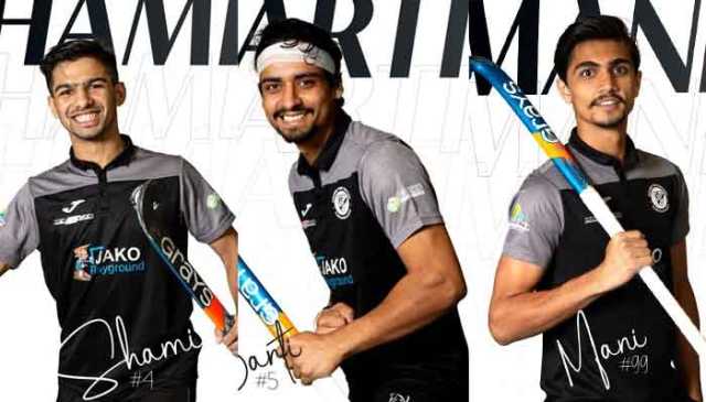 پولینڈ، پاکستانی نژاد 3 ہاکی پلیئرز نے قوم کا سر فخر سے بلند کردیا
