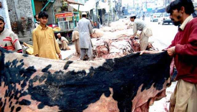 ملک بھر سے قربانی کے جانوروں کی 70 لاکھ کھالیں جمع ہونے کا امکان