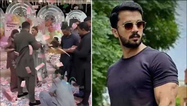 بھانجی کے عقیقے پر دولت کی بے جا نمائش، رجب بٹ باز نہیں آئے