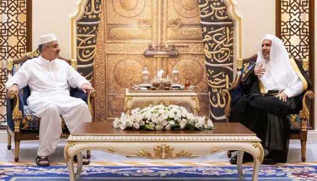 چیف جسٹس یحییٰ آفریدی کی مسلم ورلڈ لیگ کے سیکرٹری جنرل سے ملاقات